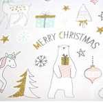 Stickers No&euml;l - Animaux Pastel