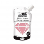 Peinture - IZINK - Diamond Glitter - 80ml - Rose - Brillant - Acrylique