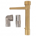 G3/4 kiir&uuml;hendusv&otilde;ti messingist sprinklerklapi v&otilde;ti roostevabast terasest lihtne paigaldamine vastupidav aed