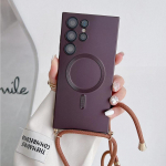 Ristk&uuml;likukujuline magnetiline pehme kestaga telefonikott Samsung Galaxy S24 FE S25 S23 Ultra S22 S21 Plus jaoks, p&otilde;rutuskindel kaitsekate Galaxy S25 Ultra