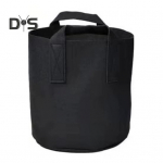 Kangast kasvukotid Paksendatud vildist Taimekasvatuskotid k&auml;epidemetega Hingavad istutuskotid Lillede kasvupotid Tomatid Kurgid S must