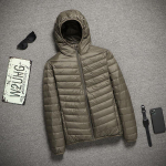 Meeste &uuml;li&otilde;huke k&uuml;lmakindel kerge sulejope, suur 3XL (for 150-165 jin)