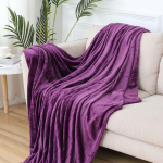 &Uuml;hev&auml;rviline flanellist korallifliisist tekk &ndash; hubane kingitus ja kliimaseade 200x230cm ~1015g