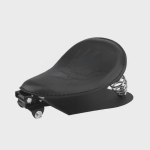 Harley Sportster XL883/XL1200 Kolju Retro Vedruga Nahast Istmepadi gray