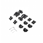 Kapoti lukud Lukustatavad kapoti kinnituskomplekt Metallist kapotilukud Sobivad Jeep Wrangler JK JL JT jaoks