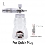 K&otilde;rgsurvepesur Alumiiniumist Vahup&uuml;stol Vahud&uuml;&uuml;s Autopesu Vahumasin Karcherile Elitech Bort AR Bosch Michelin K&otilde;rgsurvepesurile