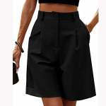 Naiste vabaaja rannap&uuml;ksid, &uuml;hev&auml;rvilised vabad, k&otilde;rge v&ouml;&ouml;kohaga vabaaja p&uuml;ksid taskutega S