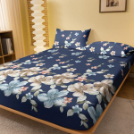 1 Lihtne Moodne Taimede Lilledega Prinditud Matt Paigaldatav Lakan, Magamistoa Prinditud Voodikate, Voodipesu (V&auml;lja arvatud padjap&uuml;&uuml;rid) 71x132cm
