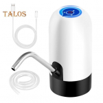 Elektriline veepump juhtmevaba veepudeli dosaator USB laetav joogiveepump kaasaskantav v&auml;listingimustes m&auml;ngupump lastele telkimiseks must