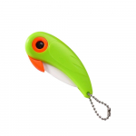 1 tk Kaasaskantav Kokkupandav Keraamiline Nuga Mini K&ouml;&ouml;givilja K&ouml;&ouml;ginuga Koorija Multifunktsionaalne Linnu Pikniku L&otilde;unas&ouml;&ouml;gi Viilutamiseks Puuviljade S&ouml;&ouml;giriistad roheline