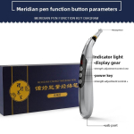 Meridian Pen Elektrooniline Akupunktuuripen Automatically Find Acupoints Universaalne F&uuml;sioteraapia J&auml;rgi Meridian Energia Punktriba Massaažiseade T&otilde;mbevarras Chinese black