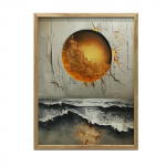 Kuldne Horisont Kuldne Horisont, 70X100 Cm, Raamita, Matt Paber 230 Gsm 75