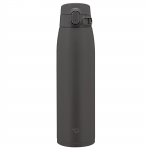 Zojirushi roostevabast terasest veepudel 950ml, kergesti puhastatav, &uuml;he puudutusega avatav, spordijookidega &uuml;hilduv, pehme must