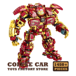 Superkangelased Mecha DIY ehitusklotsid Filmimehha Kangelane 3D Mudel Kiirusteraudne Robot MOC Klotsid M&auml;nguasjad T&auml;iskasvanule Laps Poiss J&otilde;ulukingitus yellow