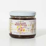 The Divine Foods Puhas Gulkhand Mesi &Uuml;he P&auml;ritoluga Segamata Looduslik ja Tervislik L&auml;&auml;ne-Ghatidest (400 ml)