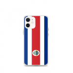 Coque T&eacute;lephone Drapeau Costa Rica &ndash; iPhone 12 mini