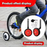 Kids Bike Training Wheels Auxiliary Portable Replacement for 12 14 16 18 20 inch Cycling
