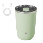 Ise segav kohvikruus Magnetiline segamiskruus Elektriline &scaron;eiker 350ml Kaasaskantav valgupulbri &scaron;eiker kohvi, piima, kakao jaoks roheline
