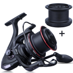 8000-10000 Seeria Spinning Kalastusrull &Uuml;liSile Alumiiniumist Kere Maksimaalne Pidurdusj&otilde;ud 10KG S&ouml;&ouml;dastaja Karpkala Kalastusrullile Pesca 8000 Series punane