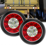 Ygmylandbb LED Veoauto Tagatuli Haagise Tagatuli 24V Piduri V&auml;ike Tagumine Tuli punane