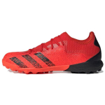 Adidas Predator Freak.3 TF Demonscale - P&auml;ikesepunane Meeste Tennised P&otilde;hiv&auml;rv Must FY6291 45⅓