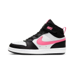 Nike Court Borough Mid 2 PS laste tossud, valged ja sinised, Sunset Pulse'i v&auml;rvid. 28 black