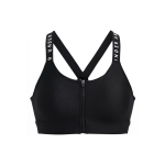 Under Armour Infinity K&otilde;rge intensiivsusega spordirinnahoidja U-seljaosa ja logotr&uuml;kiga Naiste aluspesu Must 1373860-001 S