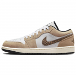Air Jordan 1 Low SE Pruun Elevandiluu Meeste Tennised Kanep Metallik-Kuldne Valge DZ4130-201 45