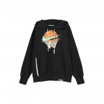 Nike Korvpallitr&uuml;kiga Vabaaja Huppar Pikkade Varrukatega Meeste Topp Must FB7138-010 L