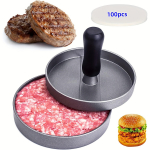 Kleepumatu Smash Burger Press Hamburgeripihvidele Liha Tambur &Uuml;mmargune Liha Press Vorm Delikatesslihadele K&ouml;&ouml;k BBQ Grill