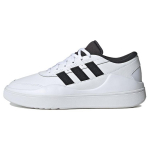 Adidas Osade Nahast Klassikalise Logoga Mugavad Spordi libisemiskindlad madalad vabaajajalatsid Unisex tossud Valge Must IG7316 44