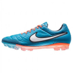 Nike Tiempo Legend 5 &Uuml;mar nina Mugav AG (Kummist l&uuml;hikesed trukid) Hingavad Kiirkuivavad Jalgpallikingad Meeste Jalgpallikingad Sinine Oranž 631612-418 39