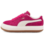 Puma Suede Mayu Up vabaaja paksu tallaga madalad tossud naistele, burgundiapunased tossud 381650-06 35.5