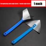 Roostevaba terasest spaatel tihendust&ouml;&ouml;riistad nurgakellu plastikust k&auml;epidemega kellu maalimine kitt sisemine v&auml;limine nurk kitt kaabits