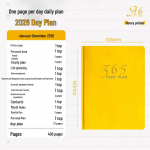 2026 Paksustatud Igap&auml;evane Planeerija: 365-p&auml;evane sisse- ja v&auml;ljal&ouml;&ouml;mise ajajuhtimise p&auml;evik