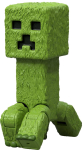 Minecrafti film Mattel tegevuskuju Creeper 2025 filmi m&auml;nguasjad Nukk M&auml;nguasi Minecraft 4-tolline / Live-Action [Kasutatud]