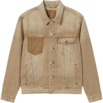 Levis Denim Wanderer Series Fw24 L&otilde;tv Sirge Kraega Pikkade Varrukatega Denim Jakk Meeste jakid Khaki 0015E-0007 S