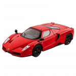 1/32 Ferrari Enzo Superauto Sulamist Auto Valatud Mudelid ja M&auml;ngus&otilde;idukid Metallist M&auml;nguauto Mudel Heli ja Valgusega Kogumik Laste M&auml;nguasi punane