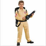 Ghostbusters Laste kost&uuml;&uuml;m - Halloweeni kummitusemeister Cosplay &uuml;likond 160