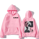 C.R.O.Era Trap Tour 2025 Moodne Huppar Mehed Naised Hip-hop Pullover &Uuml;le suurusega Pikkade varrukatega Gooti punk S&uuml;gis talv Spordir&otilde;ivad S pink