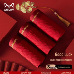 Mao Ren Men's Festive Red Antibacterial Boxer Briefs 2XL