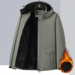 10XL 9XL Talvised Meeste Parkad Fliisist Veekindlad Soojad Suured Suurused 6XL 7XL 8XL &Uuml;lesuurusega Paksenenud Kapuutsiga Joped L&otilde;dvad Tuulejoped XXL roheline