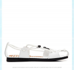 Meeste sandaalid ehtsast l&otilde;hustatud nahast Meeste rannasandaalid Rooma sandaalid Meeste vabaajajalatsid Flip Flops Meeste sussid Tossud Suvekingad 6.5 valge