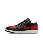 Jordan Air Jordan 1 Low &ldquo;Bred&rdquo;553558-067 Meeste suurused EU 47.5 punane/must