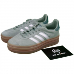 adidas Gazelle Bold Low H&otilde;bedane Roheline Kumm W - ID6998 EU 38