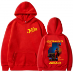 R&auml;ppar Jok'air Jok'travolta Graafilised Hupparid Mehed Naised Hip Hop Popmuusika Pullover Hupparid Mehelik Vabaaja Fliis Vintage Dressipluusid S