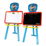 Chevalet tableau plastique - Paw Patrol - Paw Patrol - 2 pieds - 45x47x96 cm - Blanc - 1.3 kg - Loisirs cr&eacute;atifs