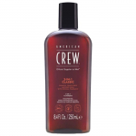 Gel Corps et Cheveux - American Crew - Classic 3-en-1 - 250ml - Nettoie et adoucit - Fixation forte