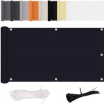 R&otilde;du privaatsusekraan, puurimine, tuul ja UV, koos paigaldustarvikutega, pol&uuml;ester, r&otilde;dupiirde, sise&otilde;ue ja aia jaoks