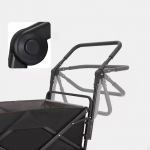 Folding Wagon Push Handle Attachment Easy to Install Professional Accessory Replacement Spare Parts